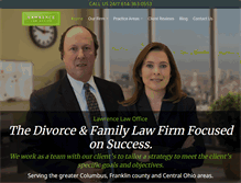Tablet Screenshot of ohio-family-law.com